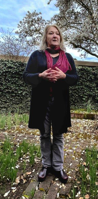 Joanne in My Garden